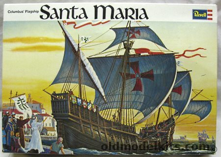 Revell 1/89 Santa Maria Columbus Ship, H336-400 plastic model kit